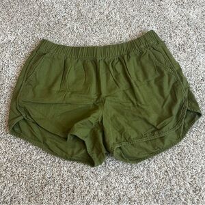 Madewell Green Shorts